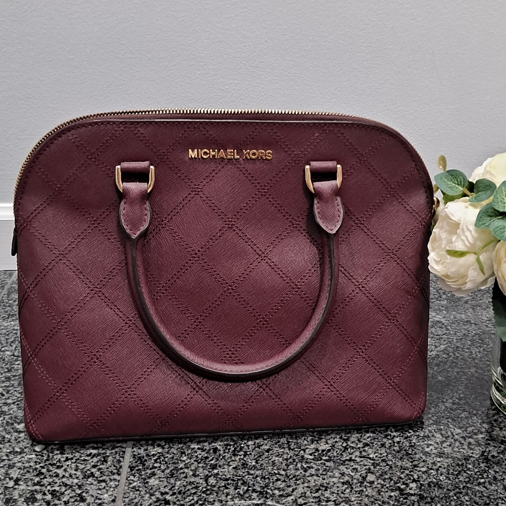 Michael Kors Burgundy Bag